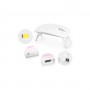 Beyaz Güneş Mini 6W Tırnak Kurutucu Lamba Taşınabilir 6 LED UV Manikür Makinesi Beyaz Güneş Mini 6W Tırnak Kurutucu Lamba Taşınabilir 6 LED UV Manikür Makinesi