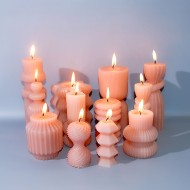 Epoksi Silikon Düz Çizgili Ve Boğumlu Uzun Model Sütun Taş Tozu Ev Dekorasyonu Mum Kalıbı Epoksi Silikon Düz Çizgili Ve Boğumlu Uzun Model Sütun Taş Tozu Ev Dekorasyonu Mum Kalıbı