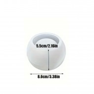 Epoksi Yuvarlak Beton Saksı ve Mumluk Silikon Kalıbı Orta Boy 8.6X5.5 CM Epoksi Yuvarlak Beton Saksı ve Mumluk Silikon Kalıbı Orta Boy 8.6X5.5 CM