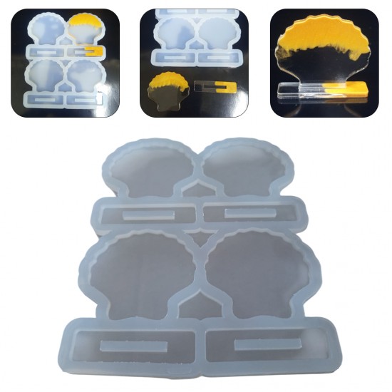 Epoksi Reçine Silikon Kalıp Çoklu İstiridye Magnet Kalıbı Ayaklı İstiridye Model Masa Süsü Kalıbı 7.6x7 CM Epoksi Reçine Silikon Kalıp Çoklu İstiridye Magnet Kalıbı Ayaklı İstiridye Model Masa Süsü Kalıbı 7.6x7 CM