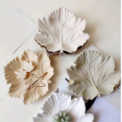 Epoksi Silikon Kalıp 3D Ağaç Yaprağı Modeli Tabak Kalıbı 13.5x15.2 CM Epoksi Silikon Kalıp 3D Ağaç Yaprağı Modeli Tabak Kalıbı 13.5x15.2 CM