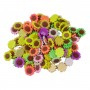 Polyester Dekoratif Mini Papatya Çiçeği Model 2.5 CM -3 CM (100 Adet) Polyester Dekoratif Mini Papatya Çiçeği Model 2.5 CM -3 CM (100 Adet)