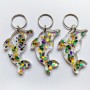 Epoksi Silikon Kalıp Çoklu Yunus Balığı Kalıbı Yunus Anahtarlık Kalıbı Silikon 4.5x2.2 CM 10 lu
