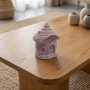 Silikon 3D Küçük Boy Cüce Evi Kalıbı Şirin Ev Modeli Mum ve Taş Tozu Kalıbı