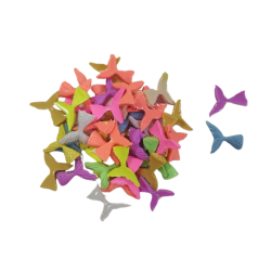 Polyester Dekoratif Mini Sevimli Deniz Kızı Balık Kuyruğu Objesi 2.5 CM (100 Adet) Polyester Dekoratif Mini Sevimli Deniz Kızı Balık Kuyruğu Objesi 2.5 CM (100 Adet)
