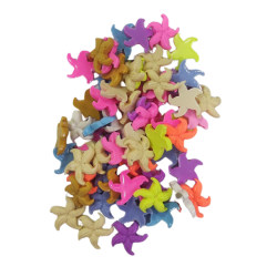 Polyester Deniz Yıldızı Tombul Kıvrımlı Model 2.5 CM- 3 CM (100 Adet) Polyester Deniz Yıldızı Tombul Kıvrımlı Model 2.5 CM- 3 CM (100 Adet)