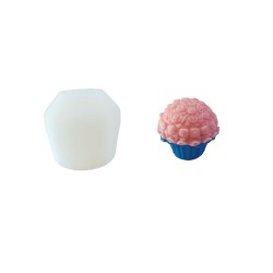 Silikon 3D Dekoratif Gül Desenli Cupcake Model Kalıp Mum,Taş Tozu ve Beton Kalıbı Silikon 3D Dekoratif Gül Desenli Cupcake Model Kalıp Mum,Taş Tozu ve Beton Kalıbı