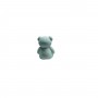 Silikon 3D Kalıp Oturan Sevimli Ayıcık Model Mum ve Taş Tozu Kalıbı 6.5X5.3 CM