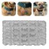 Silikon Kalıp Epoksi Çoklu Köpek Kemik Tasma Künyesi Kalıbı 20 li 4.1 x 2.5 CM