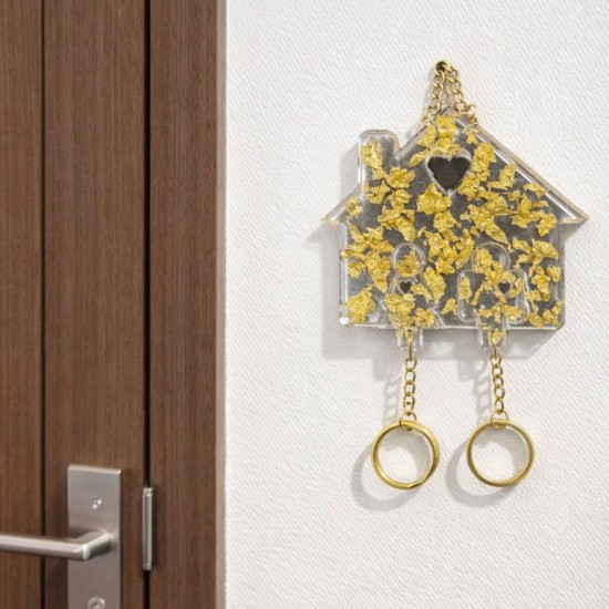 Silikon Epoksi Kalıp Ev Anahtarlık Kalıbı Çift Özel Duvar İçin Anahtarlık Kalıbı 11.5x9.6 CM Silikon Epoksi Kalıp Ev Anahtarlık Kalıbı Çift Özel Duvar İçin Anahtarlık Kalıbı 11.5x9.6 CM