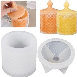 Silikon Epoksi Taş Tozu Geometrik Desen Mücevher Ve Saklama Kutusu Ve Mumluk Kalıbı Silikon Epoksi Taş Tozu Geometrik Desen Mücevher Ve Saklama Kutusu Ve Mumluk Kalıbı