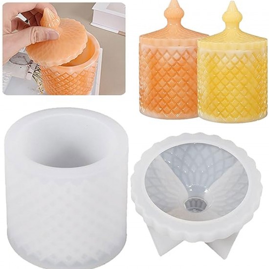 Silikon Epoksi Taş Tozu Geometrik Desen Mücevher Ve Saklama Kutusu Ve Mumluk Kalıbı Silikon Epoksi Taş Tozu Geometrik Desen Mücevher Ve Saklama Kutusu Ve Mumluk Kalıbı