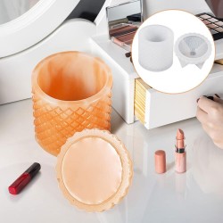 Silikon Epoksi Taş Tozu Geometrik Desen Mücevher Ve Saklama Kutusu Ve Mumluk Kalıbı Silikon Epoksi Taş Tozu Geometrik Desen Mücevher Ve Saklama Kutusu Ve Mumluk Kalıbı