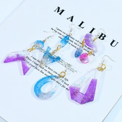 Epoksi Silikon Çoklu Dairesel Modelli Kolye ve Küpe Takı Kalıbı Epoksi Silikon Çoklu Dairesel Modelli Kolye ve Küpe Takı Kalıbı