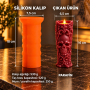 Cadılar Bayramı Halloween Kuru Kafa Silikon Mum Kalıbı 18 cm – Barok Desenli Mumluk Kalıbı Cadılar Bayramı Halloween Kuru Kafa Silikon Mum Kalıbı 18 cm – Barok Desenli Mumluk Kalıbı