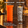 Cadılar Bayramı Halloween Kuru Kafa Silikon Mum Kalıbı 18 cm – Barok Desenli Mumluk Kalıbı Cadılar Bayramı Halloween Kuru Kafa Silikon Mum Kalıbı 18 cm – Barok Desenli Mumluk Kalıbı