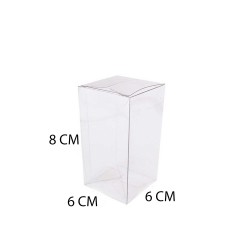 Asetat Kutu 6X6X8 CM (25  Adet) Asetat Kutu 6X6X8 CM (25  Adet)