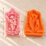 Anne Bebek Melek Silikon Mum Kalıbı – Çiçekli ve İşlemeli Model Anne Bebek Melek Silikon Mum Kalıbı – Çiçekli ve İşlemeli Model