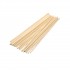 Ahşap Çöp Şiş Çubuğu Uzun DÜZ UÇLU  5 MMX350 MM  (100 Adet)