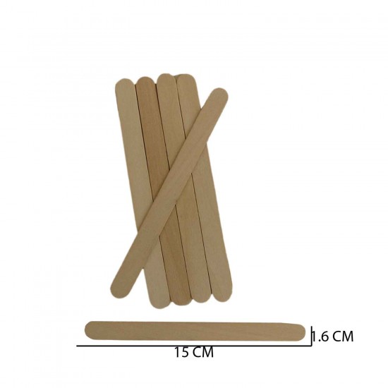Ahşap Karıştırıcı Çubuk 15 CM (50 Adet) Ahşap Karıştırıcı Çubuk 15 CM (50 Adet)