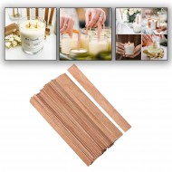 Ahşap Mum Fitili Soya Fitili Bardak Mum Fitili (50 Adet) Ahşap Mum Fitili Soya Fitili Bardak Mum Fitili (50 Adet)