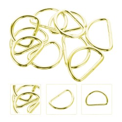Anahtarlık Montaj Halkası D Çanta Bağlantı Halkası 24x16 MM (1000 Adet) Anahtarlık Montaj Halkası D Çanta Bağlantı Halkası 24x16 MM (1000 Adet)