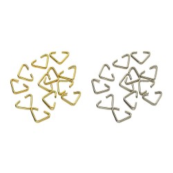 Anahtarlık Montaj Halkası Üçgen Takı Bağlantı Halkası 14x11 MM (1000 Adet) Anahtarlık Montaj Halkası Üçgen Takı Bağlantı Halkası 14x11 MM (1000 Adet)