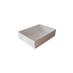 Asetat Kapaklı Karton Kutu 9x12x3 CM (25 Adet) Asetat Kapaklı Karton Kutu 9x12x3 CM (25 Adet)