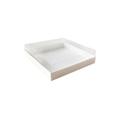 Asetat Kapaklı Karton Kutu Havlu Kutusu 20X20X5  CM (10 Adet) Asetat Kapaklı Karton Kutu Havlu Kutusu 20X20X5  CM (10 Adet)