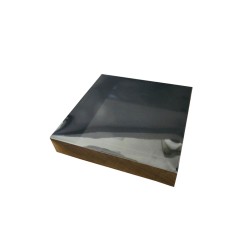 Asetat Kapaklı Karton Kutu Havlu Kutusu 25X25X5 CM (10 Adet) Asetat Kapaklı Karton Kutu Havlu Kutusu 25X25X5 CM (10 Adet)