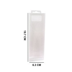 Askılı Asetat Kutu 6.3x19.7 CM (50 Adet) Askılı Asetat Kutu 6.3x19.7 CM (50 Adet)