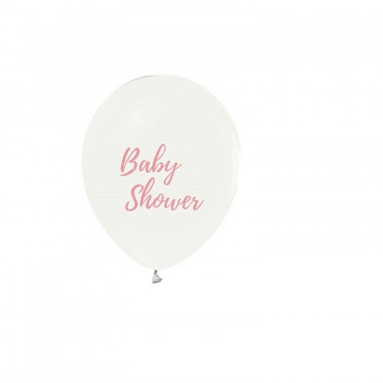 Baby Shower Yazılı  Balon 12 İNÇ (20 Adet)