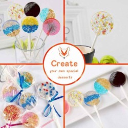 Çubuklu Silikon Yuvarlak Lolipop Şeker Kalıbı-8 li BT078-2 Çubuklu Silikon Yuvarlak Lolipop Şeker Kalıbı-8 li BT078-2
