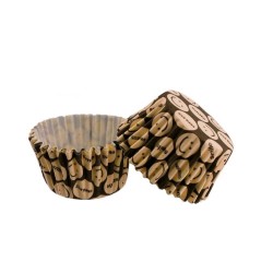 Cupcake Kalıbı Pet Kapsül  Kek Kalıbı 52X45 MM (100 Adet) Cupcake Kalıbı Pet Kapsül  Kek Kalıbı 52X45 MM (100 Adet)