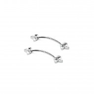Defne Plastik Kulp Yonca Desenli Model 14 CM (2 Adet) Defne Plastik Kulp Yonca Desenli Model 14 CM (2 Adet)