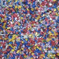 Dekoratif  4-8 MM Arlığında  Gerçek Cam Kırığı (1 KG) Dekoratif  4-8 MM Arlığında  Gerçek Cam Kırığı (1 KG)