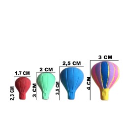 Dört Boy Uçan Balon Silikon Kalıp 4 lü Dört Boy Uçan Balon Silikon Kalıp 4 lü