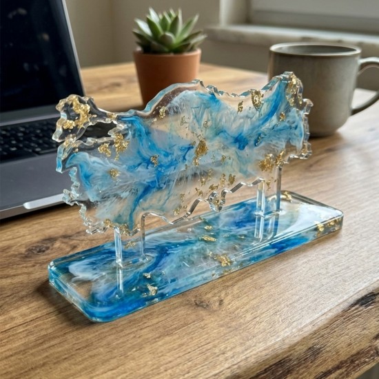 Epoksi Ayaklı Türkiye Haritası Kalıbı Epoksi Ayaklı Türkiye Haritası Kalıbı