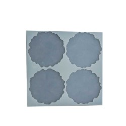 Epoksi Bardak Altlığı 10 CM Geode 4 lü Epoksi Bardak Altlığı 10 CM Geode 4 lü