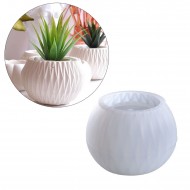 Epoksi Beton  Taştozu Saksı ve Kavanoz Silikon Kalıbı 10.2X7.3 CM Epoksi Beton  Taştozu Saksı ve Kavanoz Silikon Kalıbı 10.2X7.3 CM