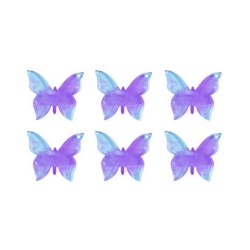 Epoksi Çoklu Kelebek Kolye ve Anahtarlık Kalıbı 4 CM 6 Lı Epoksi Çoklu Kelebek Kolye ve Anahtarlık Kalıbı 4 CM 6 Lı