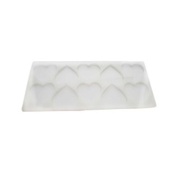 Epoksi Reçine Silikon Kalıp Çoklu KALP Magnet Kalıbı Seri Döküm Kalıbı 6 CM 10 Lu Epoksi Reçine Silikon Kalıp Çoklu KALP Magnet Kalıbı Seri Döküm Kalıbı 6 CM 10 Lu
