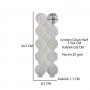 Epoksi Çoklu Silikon Kalıp Ç Harfi ( Düz) Anahtarlık Reçine Seri Döküm Kalıbı 4 CM 10 Lu Epoksi Çoklu Silikon Kalıp Ç Harfi ( Düz) Anahtarlık Reçine Seri Döküm Kalıbı 4 CM 10 Lu