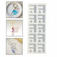 Epoksi Çoklu Silikon Kalıp F Harfi Anahtarlık Reçine Seri Döküm Kalıbı 4 CM 10 Lu Epoksi Çoklu Silikon Kalıp F Harfi Anahtarlık Reçine Seri Döküm Kalıbı 4 CM 10 Lu