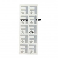 Epoksi Çoklu Silikon Kalıp F Harfi Anahtarlık Reçine Seri Döküm Kalıbı 4 CM 10 Lu Epoksi Çoklu Silikon Kalıp F Harfi Anahtarlık Reçine Seri Döküm Kalıbı 4 CM 10 Lu