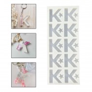 Epoksi Çoklu Silikon Kalıp K Harfi Anahtarlık Reçine Seri Döküm Kalıbı 4 CM 10 Lu Epoksi Çoklu Silikon Kalıp K Harfi Anahtarlık Reçine Seri Döküm Kalıbı 4 CM 10 Lu