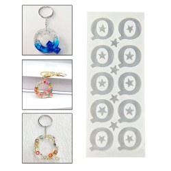 Epoksi Çoklu Silikon Kalıp Q Harfi Anahtarlık Reçine Seri Döküm Kalıbı 4 CM 10 Lu Epoksi Çoklu Silikon Kalıp Q Harfi Anahtarlık Reçine Seri Döküm Kalıbı 4 CM 10 Lu