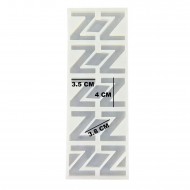 Epoksi Çoklu Silikon Kalıp Z Harfi Anahtarlık Reçine Seri Döküm Kalıbı 4 CM 10 Lu Epoksi Çoklu Silikon Kalıp Z Harfi Anahtarlık Reçine Seri Döküm Kalıbı 4 CM 10 Lu