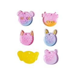 Epoksi Delikli Sevimli Hayvan Figürleri Kolye Ve Küpe Kalıbı 6 Lı Epoksi Delikli Sevimli Hayvan Figürleri Kolye Ve Küpe Kalıbı 6 Lı