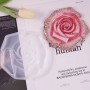 Epoksi Kabartmalı Gül Desenli Bardak Altlığı Silikon Kalıbı Epoksi Kabartmalı Gül Desenli Bardak Altlığı Silikon Kalıbı